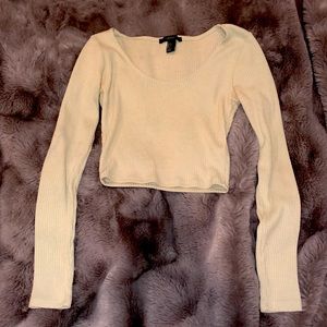 Crop sweater from Forever 21